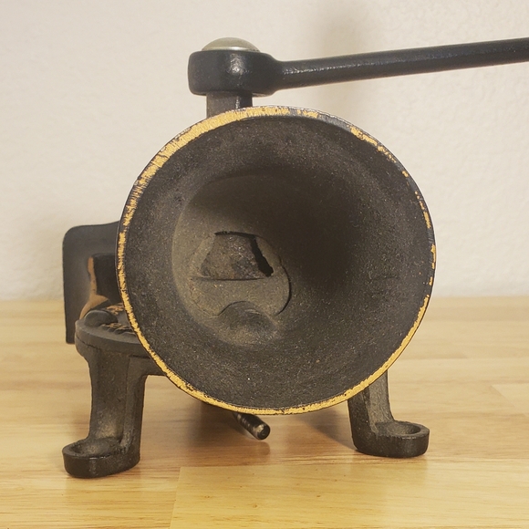 Spong & Co England No 1 Wall or Counter Coffee Mill Grinder Cup label NM - Picture 7 of 12